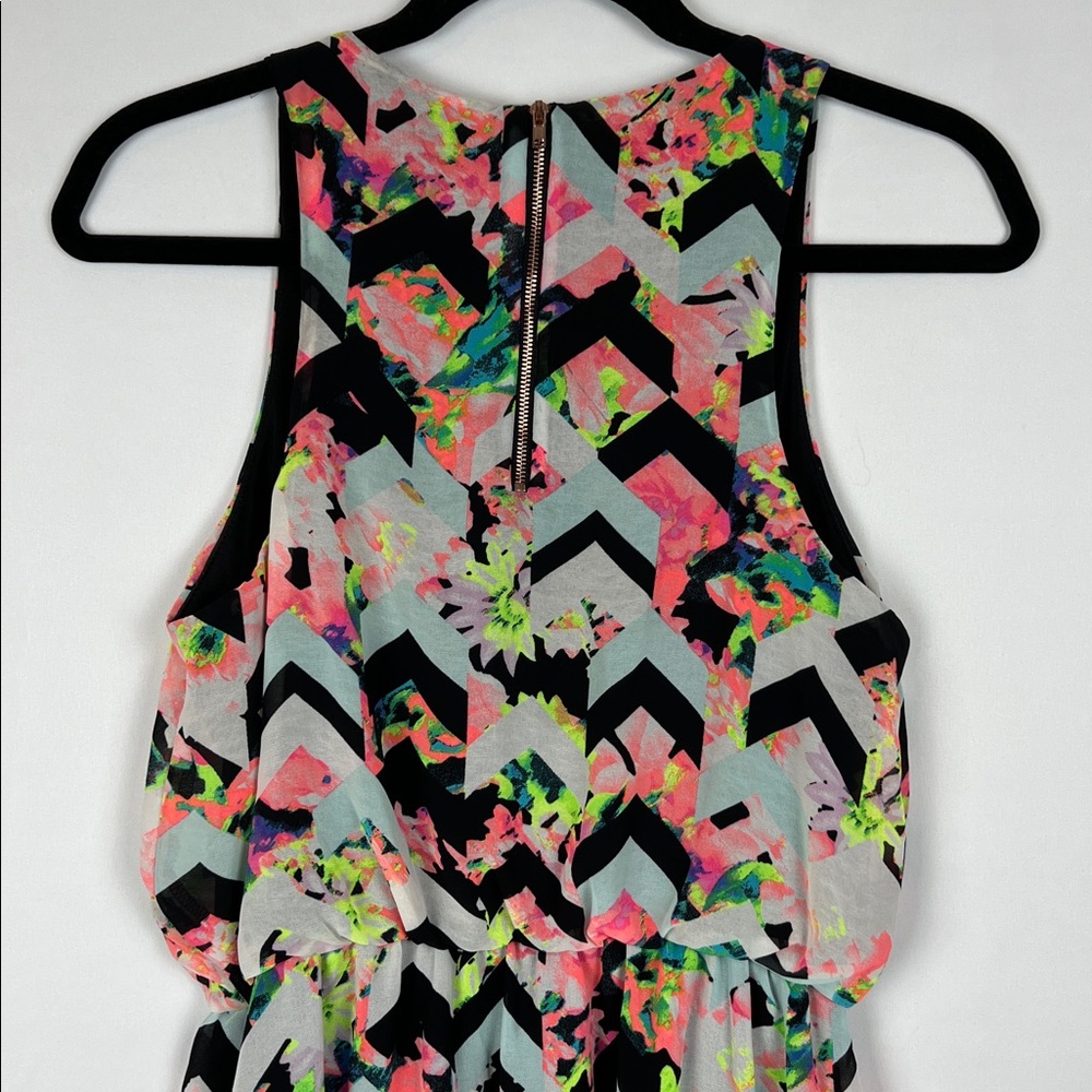 Floral Chevron Sundress - Picture 7 of 10